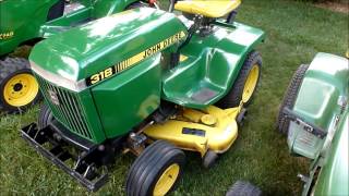 Evolution of the John Deere Garden Tractor [upl. by Colman370]