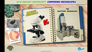 Comparing the Light Microscope and the Electron Microscope  GCSE Biology Lesson 05 [upl. by Stacee834]