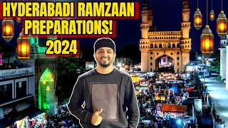 HYDERABADI RAMZAN KI TAIYYARI 2024  HYDERABAD VLOG  WTF [upl. by Essam836]