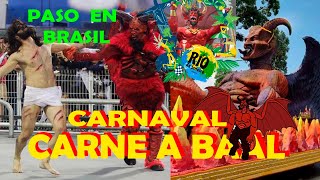 ESTO PASO en BRASIL en los CARNAVALES en RIO de JANEIRO [upl. by Galliett]