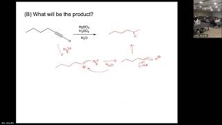 Organic Chemistry 1  Questions of reactions of alkynes [upl. by Reyem652]