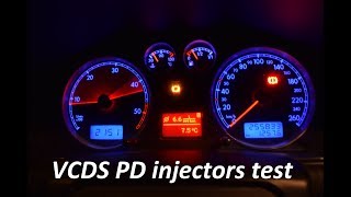 How to test PD TDI injectors with VCDS [upl. by Etti]