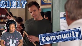 White Abed Community S1E17 Reaction [upl. by Alaunnoif]