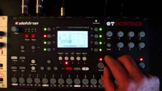 Octatrack Crossfader Transitions Trick [upl. by Aneert]