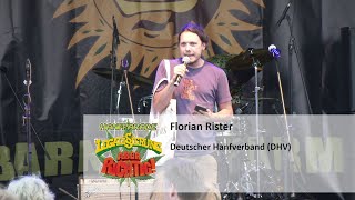 Florian Rister  Hanfparade 2024 [upl. by Hanoj558]