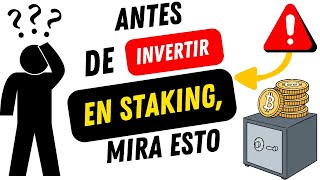 🤔 ¿Qué es STAKING Cómo funciona el STAKING de CRIPTOMONEDAS desde CERO  EXPLICACIÓN FACIL [upl. by Tarkany811]