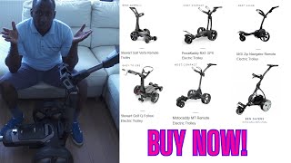 Whats the Best Electric Golf Trolley to Buy [upl. by Sackman951]