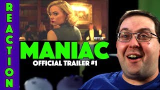 REACTION Maniac Trailer 1  Emma Stone Netflix Series 2018 [upl. by Eirtemed]