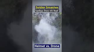 Heroic Soldier Survives Drone Strike Using Helmet Armor [upl. by Lessig]