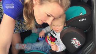 How to install the Kiddy Phoenixfix Pro 3 car seat  MadeForMums [upl. by Kaplan]