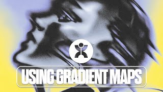 Using Gradient Maps Creatively In Your Designs  Photoshop Tutorial [upl. by Cosme]