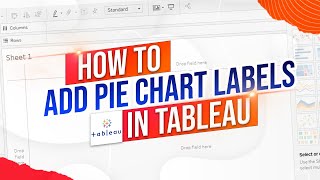 Add Labels to Pie Chart in Tableau [upl. by Eedahs481]