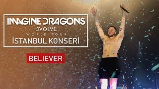 Imagine Dragons  Believer İstanbul Konseri [upl. by Irahs]