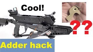 The coolest quotAdderquot crossbow hack ever [upl. by Engelbert]