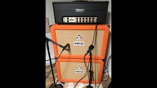 Cab Battle Orange PPC212 V30 vs G12H Mesa Stiletto Ace Edition [upl. by Harlamert]