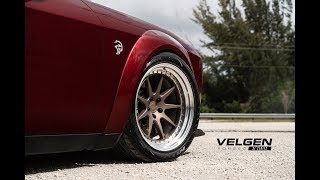 Dodge Challenger Widebody Hellcat  Velgen Forged SLSeries  20quot [upl. by Roos]