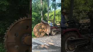 Ditch Mechanically Sawing And Digging Process [upl. by Gingras118]