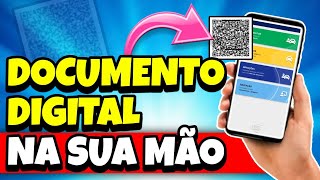 Como COMPARTILHAR BAIXAR Documento Digital CRLV do seu Veículo na Carteira Digital pelo Celular [upl. by Lanrev109]