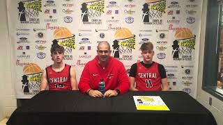 Central Florence AL game winner and Lighthouse Classic Post Game Press Conference 11242023 [upl. by Eelyac]