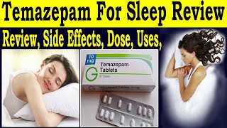 Temazepam 10 mg reviews  Temazepam for sleep reviews  Uses Side Effects Dose warning sign [upl. by Gurango264]