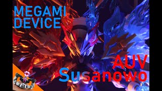 Stopmotion Model Review 023  Megami Device AUV Susanowo [upl. by Lehcnom264]