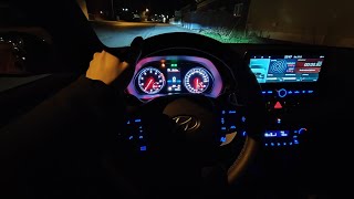 Hyundai I30N Facelift DCT 2022 Night POV Drive [upl. by Abran]