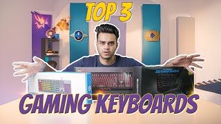 Top 3 Best Gaming Keyboards Under 1000  Budget Gaming Keyboards Ranked [upl. by Brathwaite]