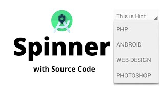 Spinner in Android studio  Beginners  Hindi [upl. by Oliana]