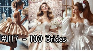 100 Satin Brides  White Wedding Dresses amp Petticoats [upl. by Lemmy606]