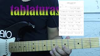 Ambulante soy  los shapis  tablatura guitara [upl. by Ainnek]