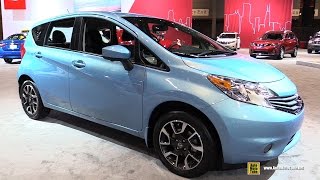 2015 Nissan Versa Note SL  Exterior and Interior Walkaround  2015 Chicago Auto Show [upl. by Nalaf632]