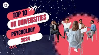 Top Psychology Universities in the UK 2024 Revealed [upl. by Ferde]