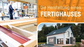 So entsteht ein Fertighaus bei FingerHaus [upl. by Aseram983]