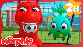 Dino Soccer Is Coming Home ⚽ Morphle Dinosaurs 🦕 Cartoons for Kids  Cartoon Compilation [upl. by Bonar]