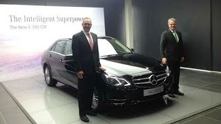 New MercedesBenz E350 CDI Powerful Diesel Launched In India [upl. by Otes]