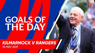 GOALS OF THE DAY  Kilmarnock v Rangers 15 May 2011 [upl. by Moshell864]