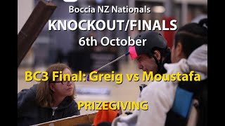 6th October BC3 Final Greig vs Moustafa then PRIZEGIVING [upl. by Noxin]