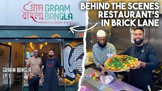 Behind The Scenes  Restaurants In Brick Lane  I Cook for local Businessmen  Graam Bangla Ep1 [upl. by Leak]