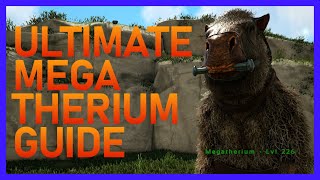 Best way to tame a Megatherium in Ark 2023 [upl. by Terb]