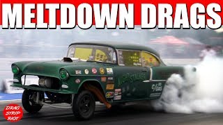 Old School Gassers Drag Racing Meltdown Drags [upl. by Osgood867]