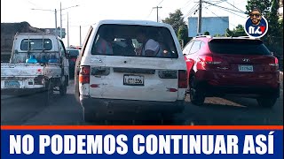 4K  🔥NO PODEMOS CONTINUAR ASÍ  TRANSPORTE PÚBLICO  SANTO DOMINGO  2024 [upl. by Howland]