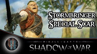 MiddleEarth Shadow of War  Stormbringer  Special Scar [upl. by Free]