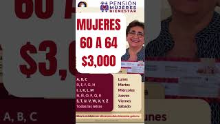 ATENCIÓN MUJERES DE 60 A 64 AÑOS UBICA TÚ MÓDULO CORRESPONDIENTE Y OBTÉN TÚ FORMATO PARA REGISTRO [upl. by Ayotahc806]