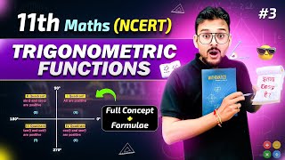 Trigonometric Function Full Concepts11th MathPranav PandeyNcert Math [upl. by Naejarual37]