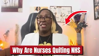 Whats Driving UK NURSES to ABANDON Their BAND 8 JOBS Like Becca Bae [upl. by Basilio365]