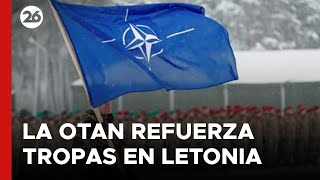 Movimiento militar de la OTAN en Letonia  26Global [upl. by Ostraw888]