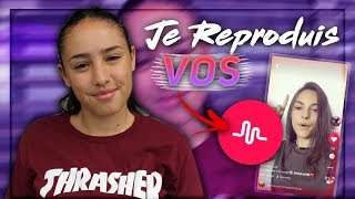 JE REPRODUIS VOS MUSICALLY [upl. by Tabshey]