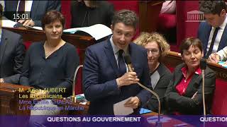 QAG de Julien Aubert  Taxes sur les carburants [upl. by Jestude]