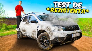 TEST DE REZISTENTA CU DUSTER MASINA ROMANULUI [upl. by Ecerahs]