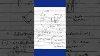 Molecular Beam Epitaxy Handwritten Notes  Thin Film Deposition Technique  VLSI Technology [upl. by Octavus]